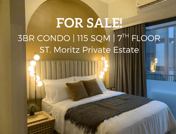 FOR SALE !!! Luxury 3-Bedroom Condo | 115 sqm - Mckinley West, Fort Bonifacio