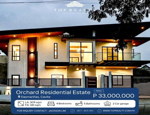 4BR 4 Bedroom House for Sale in Orchard Residential Estate, Cavite