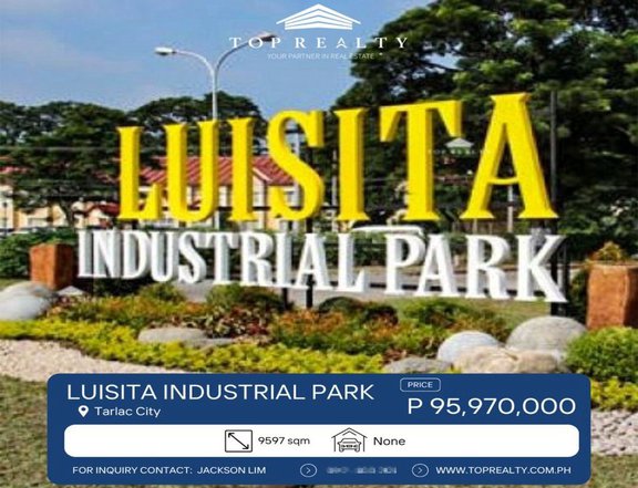 For Sale: 9597sqm Industrial Lot in Tarlac Industrial Park Tarlac City