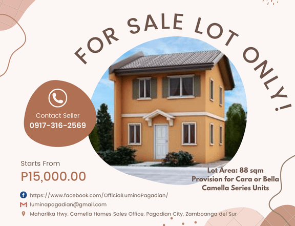 RESIDENTIAL LOT AREA (CAMELLA PAGADIAN)