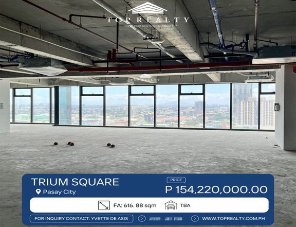 For Sale: Bare Office Space in Trium Square Pasay City along Gil Puyat