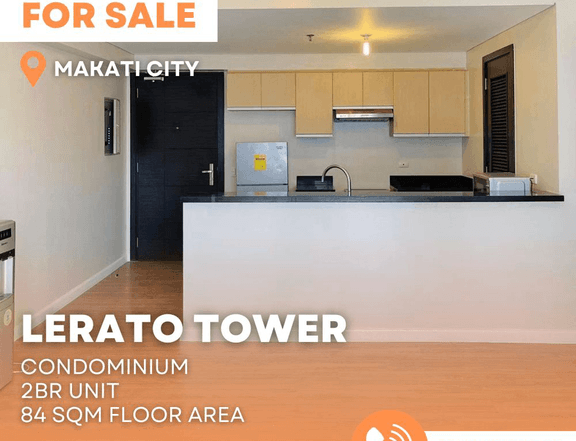 Lerato Tower 3 - 84SQM 2BR For Sale in Makati City