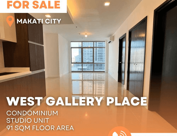 West Gallery Place by Ayala Land - 91SQM 2BR For Sale in BGC