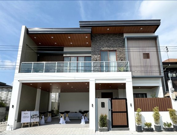 4 BR Furnished Smart Home Pool Forest Parkhomes North in Angeles City