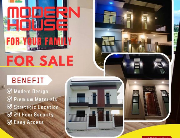 Ready For Occupancy 4-bedroom House and Lot For Sale