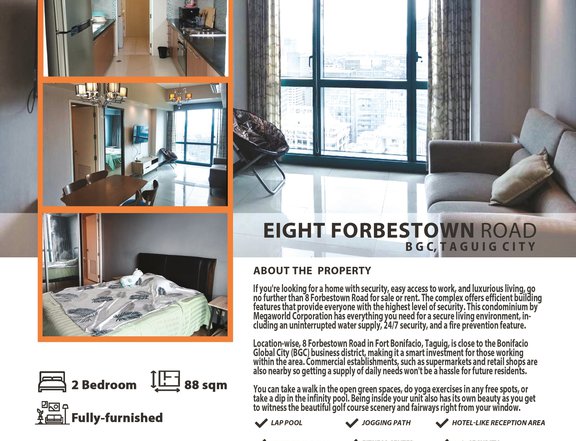 8FORBESTOWN ROAD - 2BR FOR RENT