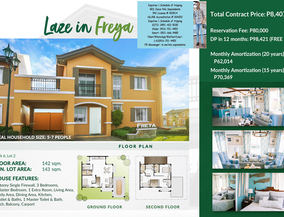 5-bedroom Single Attached House For Sale in SJDM Bulacan