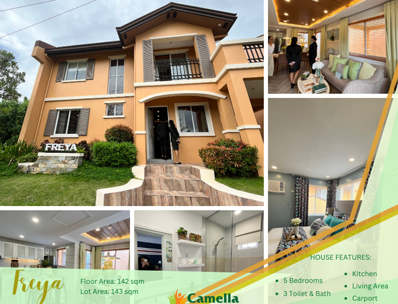 5-bedroom House and Lot For Sale Freya in Dumaguete Negros Oriental