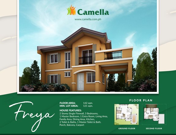 5-bedroom House with Balcony and Carport For Sale in Iloilo 142 sqm