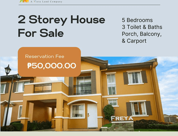 Pre Selling: 5 Bedroom House with Family Area