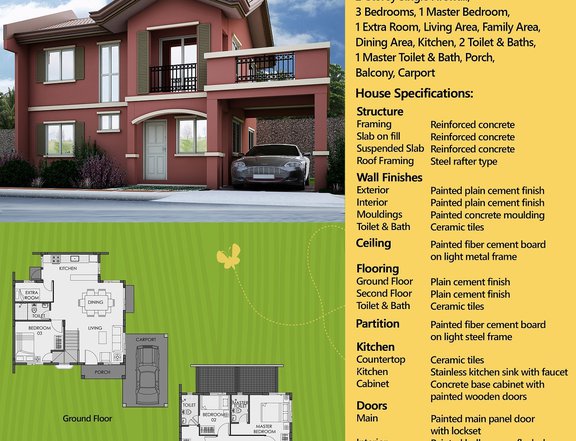 A Pre-selling Unit that has 5-bedroom for Sale in Tayabas, Quezon