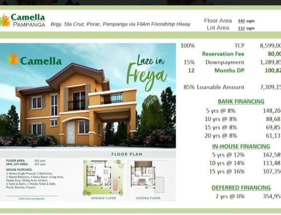 House and Lot in Porac , Pampanga