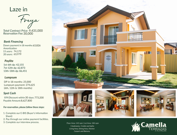 5-bedroom Single Detached House For Sale in Silang Cavite