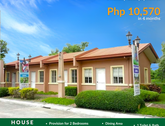 10K Monthly Bungalow Type in Camella Carcar