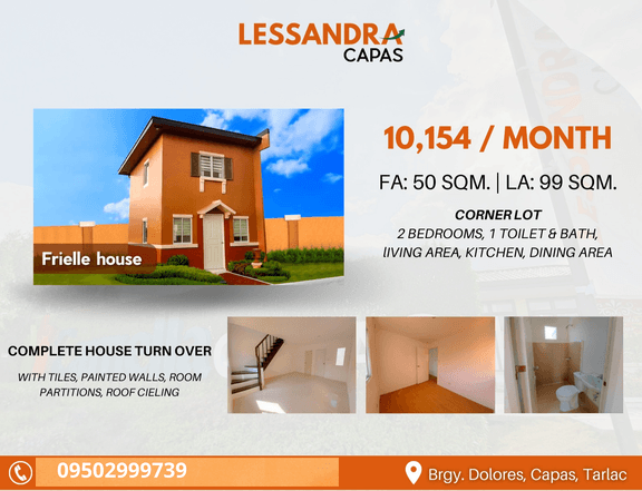 Affordable House and Lot in Capas Tarlac
