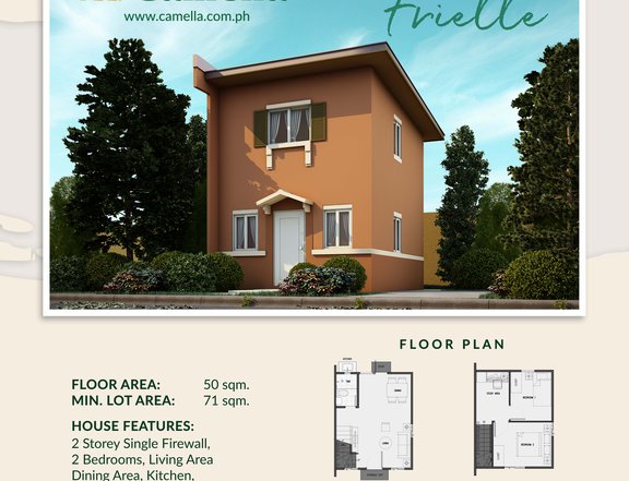 Preselling 2-bedroom Frielle House For Sale in Iloilo