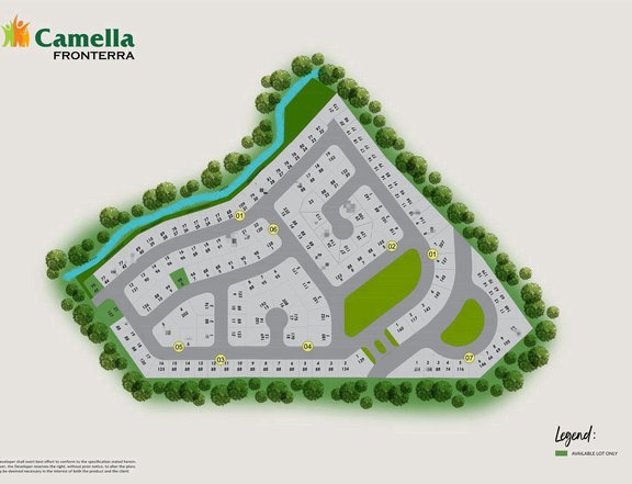 Starter Family Prime Residential Vacant Lot For Sale in Las Pinas - Camella Del Rio