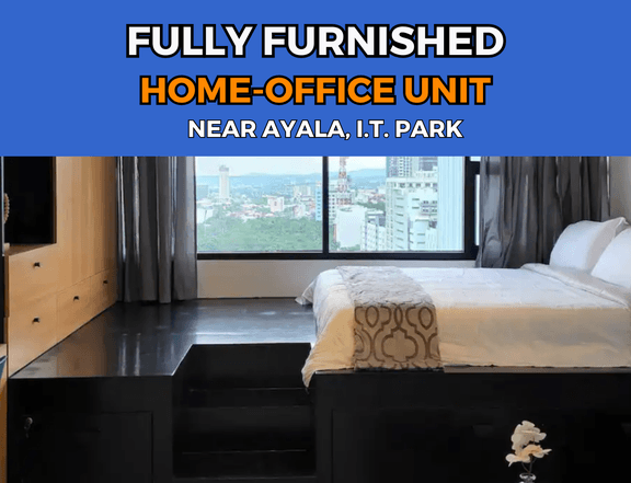 Home-Office Condominium For Sale: near Ayala and Cebu IT Park RFO