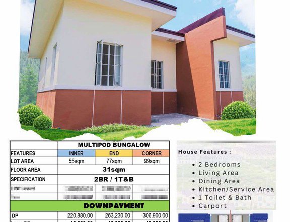 Ready For Occupancy  2-bedroom Rowhouse For Sale Masaito homes Trece Martires Cavite near SM Trece