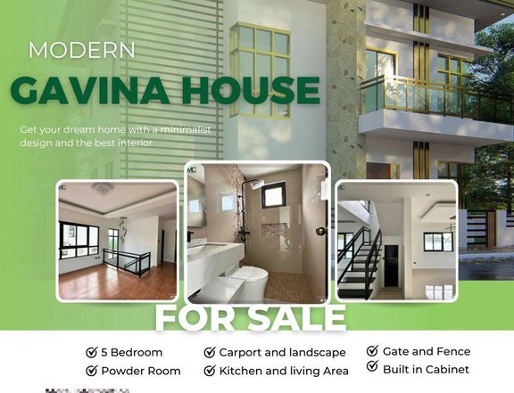 GAVINA LOT AREA: 211sqm FLOOR AREA: 158sqm at Lipa Residence