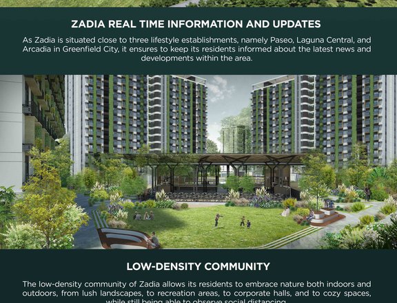 ZADIA Greenfield City Low Density Residential