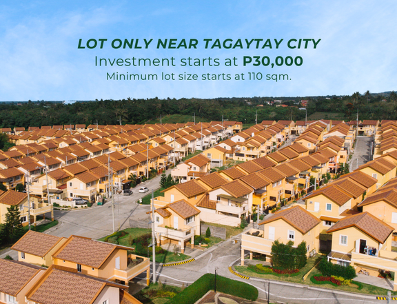110 sqm Residential Lot For Sale in Silang Cavite