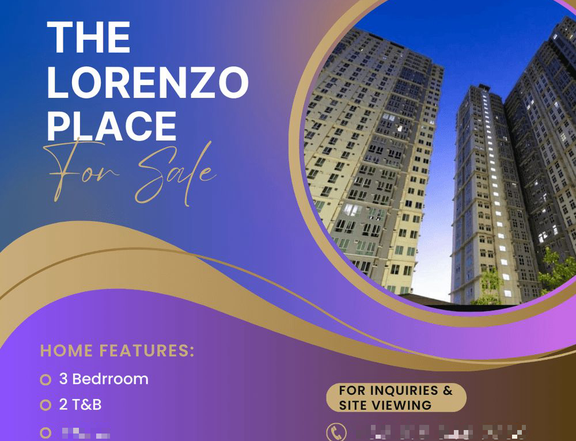 For Sale: San Lorenzo Place Makati 3BR Rent to own