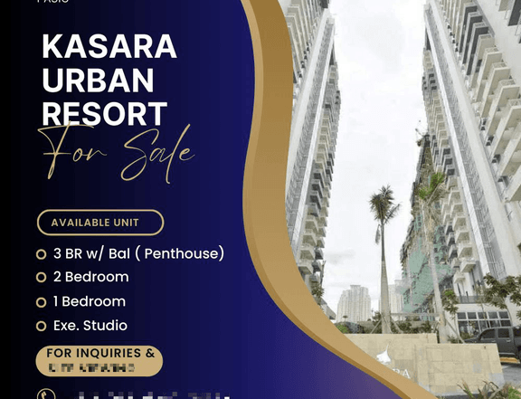 Kasara Urban Resort 1 Bedroom Rent To Own Niear The Grove Rockwell