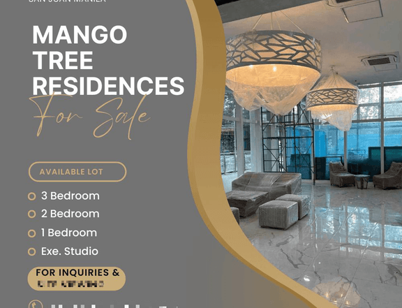 1 BR Condo For Sale in San Juan Manila No Down Payment