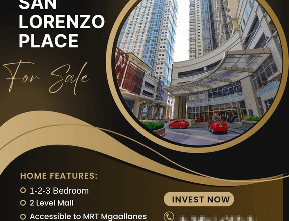 Ready for Occupancy Condo in Makati SAN LORENZO PLACE along Edsa