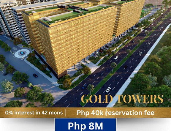 GOLD Residential-Office unit in GOLD CITY across NAIA  Terminal 1