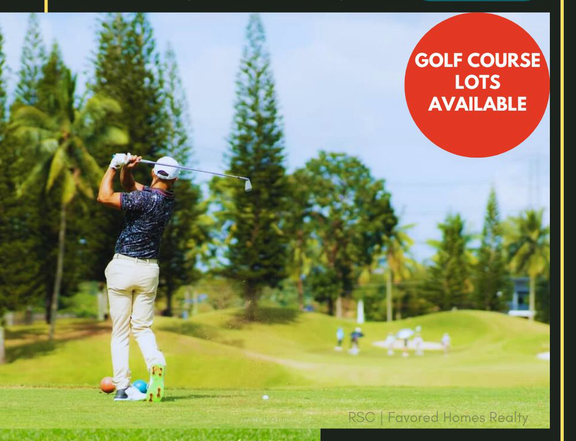 Residential Golf Course Lot For Sale in Lipa Batangas