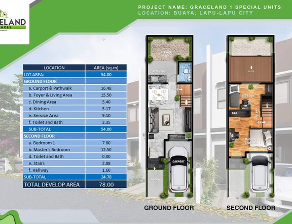RFO Smart 2-bedroom Townhouse For Sale in Mactan, Cebu