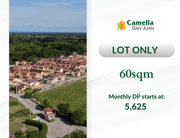 60sqm Lot Only Available in Camella San Juan