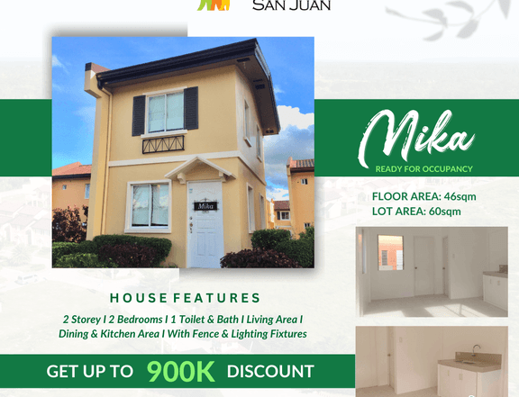 Mika RFO House and Lot For Sale