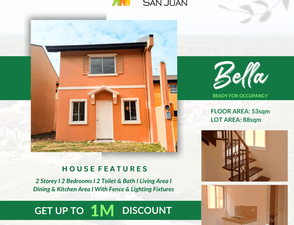 Bella RFO House and Lot For Sale
