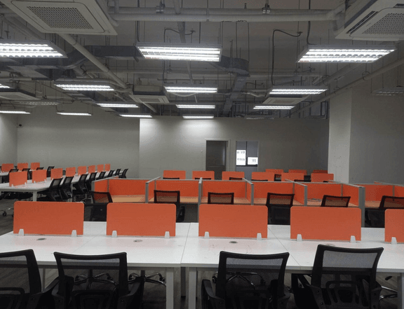 Office Space Lease Rent 500 sqm Fully Furnished & Fitted Mandaluyong