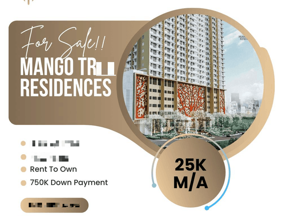 47.07 sqm 2 BR Condo For Sale in Pasig Near Airport, Makati, BGC Rent To Own
