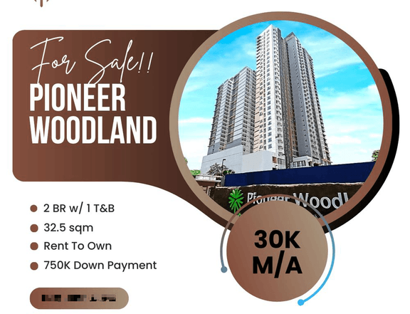 2 BR Condo in Mandaluyong near Greenfield, SM Megamall, The jewel Rent To Own