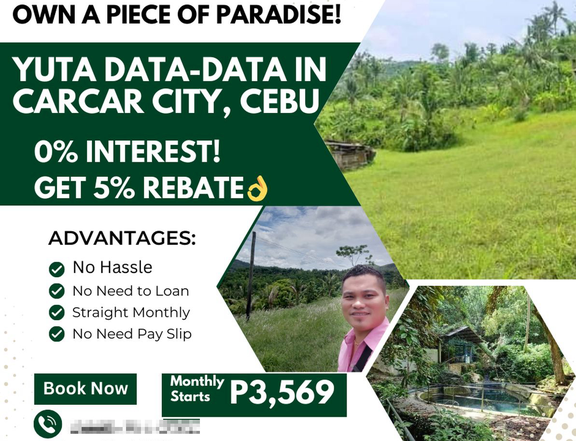 Minimum Lot Cutting 64 sqm Residential Lot For Sale in Carcar Cebu