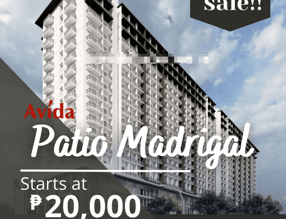 For Sale Pasay 1 Bedroom Balcony, Patio Madrigal, Roxas Boulevard