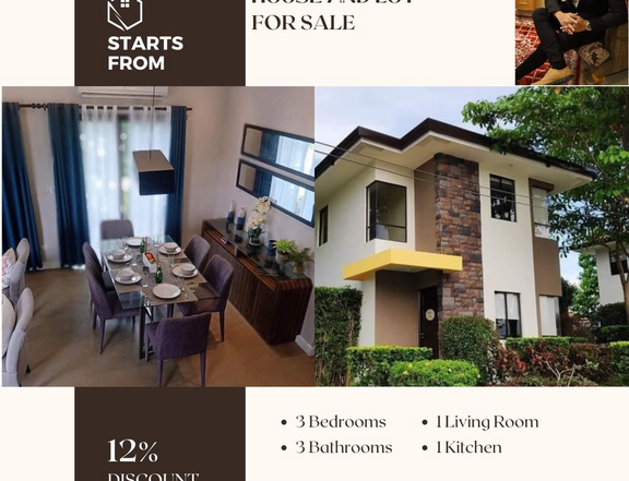 3-bedroom house and lot for sale in NUVALI LAGUNA
