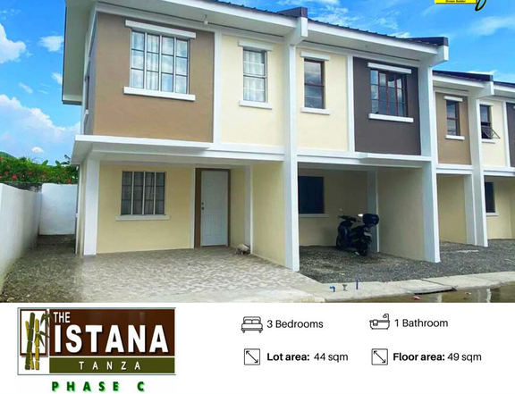 Affordable Pre- Selling Townhouse located at Tanza, Cavite