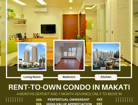 1-bedroom rent-to-own condo for sale in chino roces makati near ayala