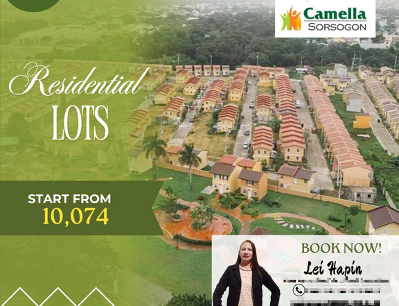 66 sqm. Residential Lot For Sale in Camella Sorsogon