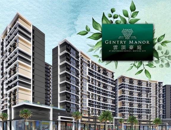 Pre-selling 58.00 sqm 1br Condo For Sale in Gentry Manor by Megaworld