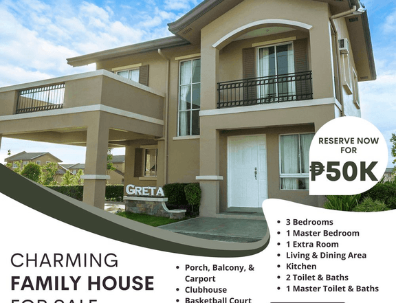 Pre Selling: 2 Storey Detached House  Good For Big Family