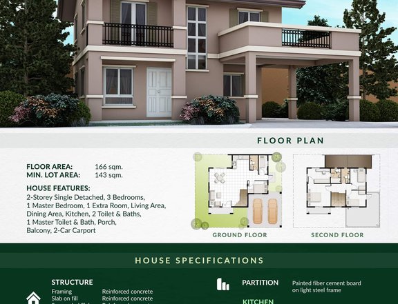 5-bedroom Single Detached House For Sale in Tarlac City