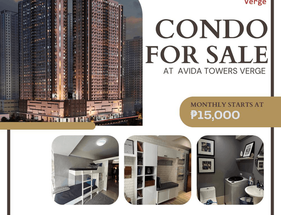 JR 1 Bedroom Condo For Sale In Mandaluyong Avida Verge Tower