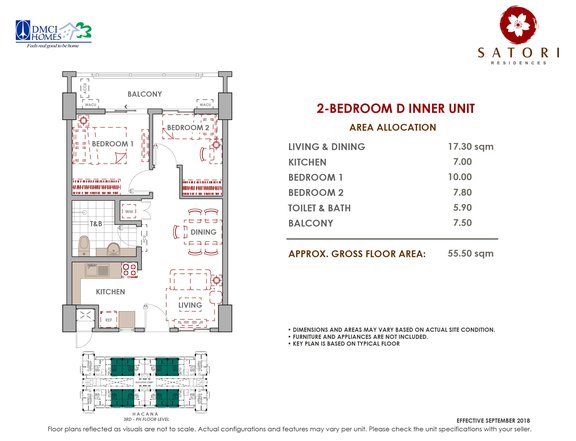 Pre-selling 55.50 sqm 2-bedroom Condo For Sale in Pasig Metro Manila